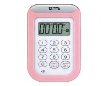 タニタ/タニタ　丸洗いタイマー100分計 / TD-378-PK（ピンク）
