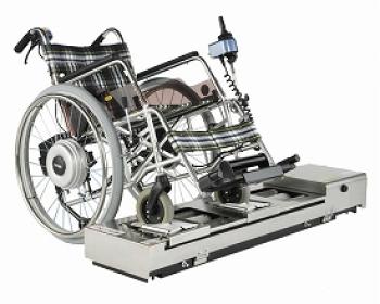 東海機器工業/車椅子車輪洗浄機　ラクーンミニ