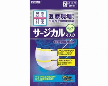 川本産業/感染対策サージカルマスク　ふつうサイズ / 036-403440-00　7枚入