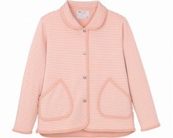 エンゼル/ハニカムニット　衿付きジャケット（婦人用） / 5553-A　S　ピンク