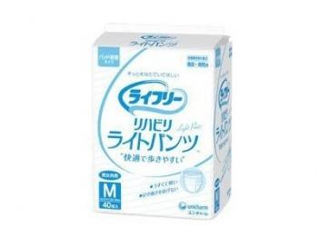 ユニ・チャーム/Ｇライフリ－リハビリライトパンツＭ４０枚×4袋入　1ケース
