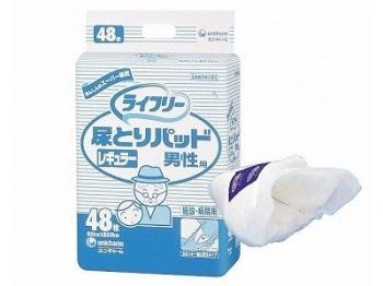ユニ・チャーム/Ｇライフリ－尿とりパッドレギュラ－男性用４８枚×6袋入　1ケース