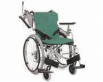 ｱﾙﾐ自走用車いす　脚部ｽｲﾝｸﾞｱｳﾄ　標準ﾌﾚｰﾑ　ｼﾙﾊﾞｰ / AYO20-40-40 ｼｰﾄNo.47