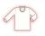 国産純綿婦人用7分袖スリーマー / PC-741　ホワイト　M01