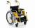 アルミ自走車いす　子供用　KACB28　 / フレームイエロー01